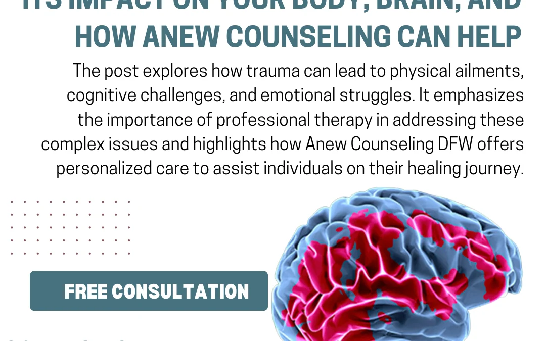 Understanding Trauma: Its Impact on Your Body, Brain, and How Anew Counseling Can Help